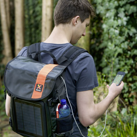 Solar Helios Backpack 9.000 zaino con pannello solare a luce diffusa e batteria Nautex srl Innovative ideas and technologies